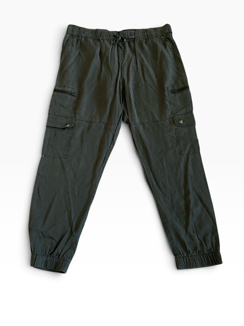 Banana Republic Olive Green Cargo Joggers Size Large